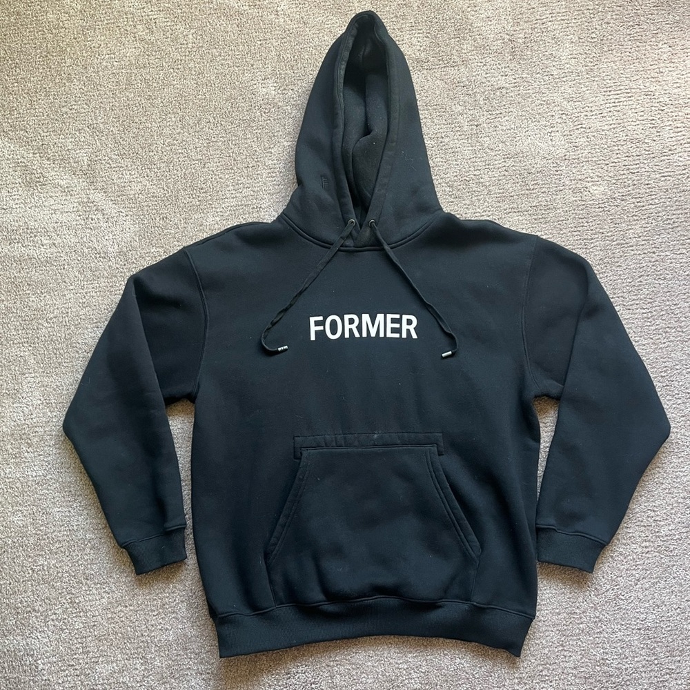 Former Surfing Black Pullover Hoodie